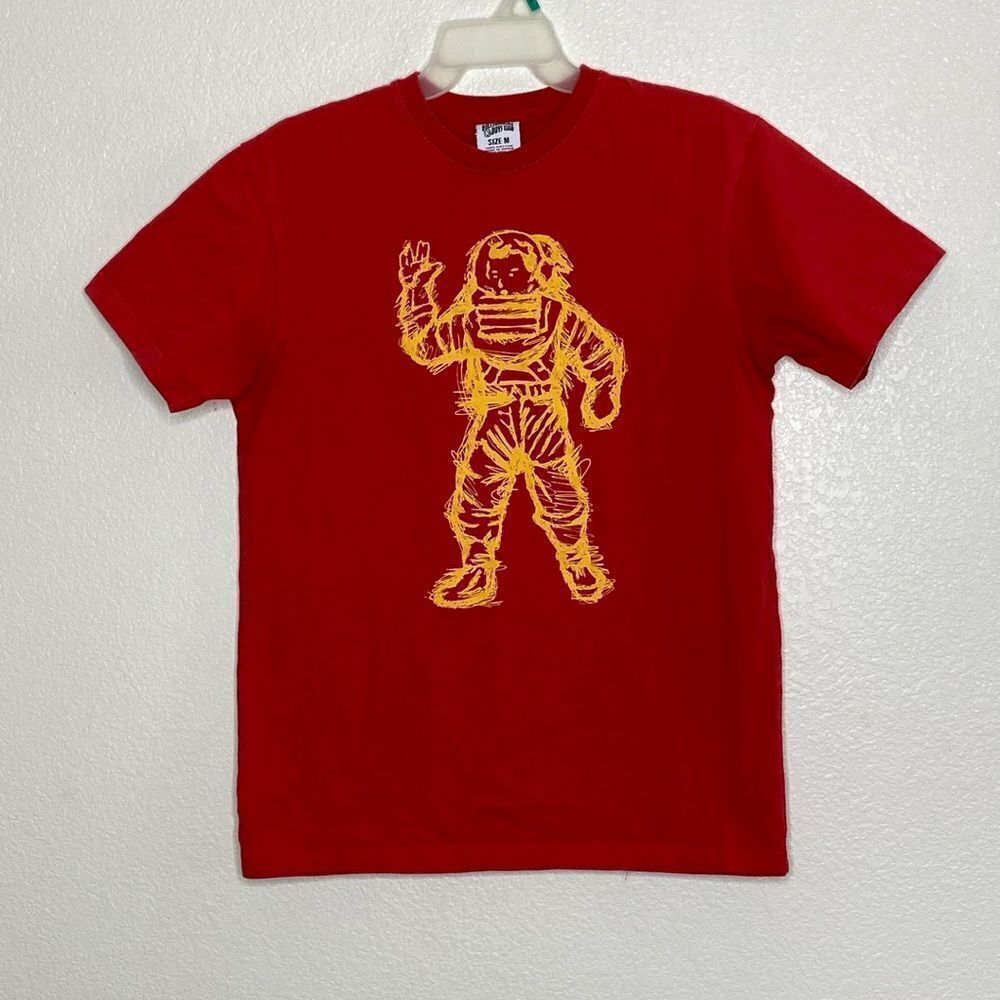 Billionaire Boys Club Men’s Red Astronaut Print T Shirt Size M